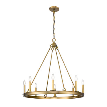 Barclay Round Chandelier | Z-Lite at Lightology Barclay Round Chandelier