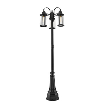 Roundhouse 3 Light 564 Outdoor Pole Light