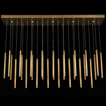 Hans Linear Chandelier | John-Richard at Lightology Hans Linear Chandelier