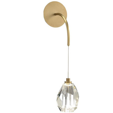 Faceted Chunk Wall Sconce