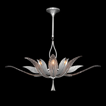 Plume Oblong Chandelier | Fine Art Handcrafted Lighting at Lightology Plume Oblong Chandelier