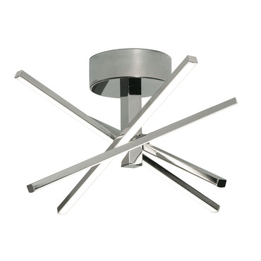 Jaxx Semi Flush Ceiling Light | AFX at Lightology Jaxx Semi Flush Ceiling Light