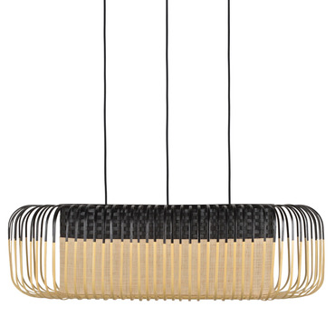 Bamboo Oval Pendant | Forestier at Lightology Bamboo Oval Pendant