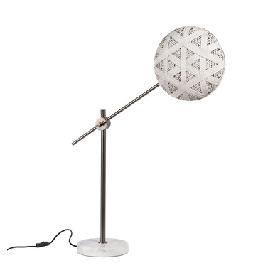 Chanpen Hexagon Desk Lamp | Forestier at Lightology Chanpen Hexagon Desk Lamp