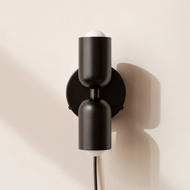 Up Down Plug-In Wall Sconce | In Common With at Lightology Up Down Plug-In Wall Sconce