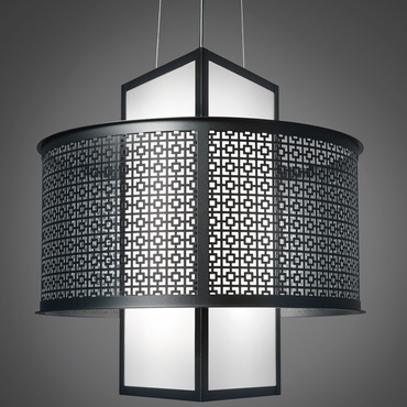 Duo Inner Triangle Pendant