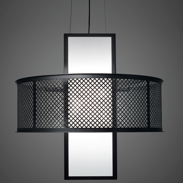 Duo Inner Square Pendant | UltraLights at Lightology Duo Inner Square Pendant