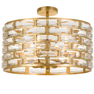 Meridian Semi Flush Ceiling Light