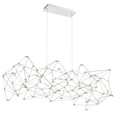 Leonardelli Linear Chandelier | Eurofase at Lightology Leonardelli Linear Chandelier
