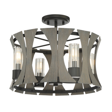 Pennino Semi Flush Ceiling Light | Eurofase at Lightology Pennino Semi Flush Ceiling Light