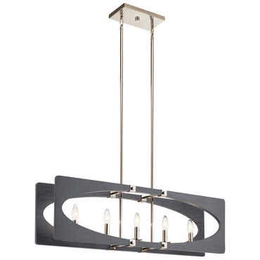 Alscar Linear Chandelier - Open Box