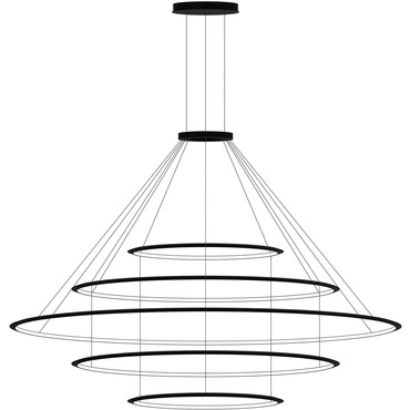 Circular 5 Ring Pendant | LedsC4 at Lightology Circular 5 Ring Pendant