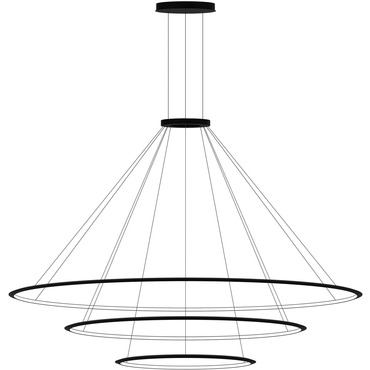 Circular 3 Ring Pendant | LedsC4 at Lightology Circular 3 Ring Pendant