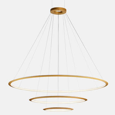 Circular 3 Ring Pendant | LedsC4 at Lightology Circular 3 Ring Pendant