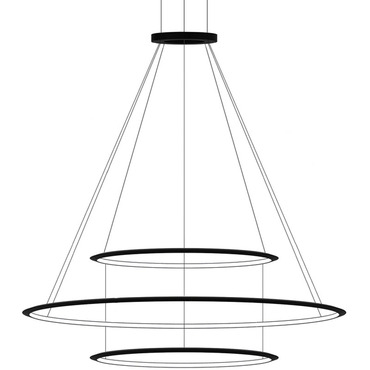 Circular 3 Ring S/3L/90/200/90 Pendant | LedsC4 at Lightology Circular 3 Ring S/3L/90/200/90 Pendant