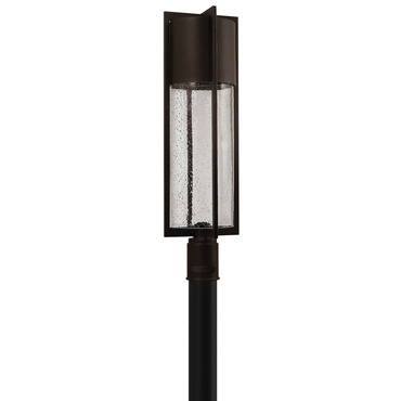 Shelter 12V Post / Pier Mount Lantern | Hinkley Lighting at Lightology Shelter 12V Post / Pier Mount Lantern