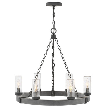 Sawyer 12V Outdoor Chandelier | Hinkley Lighting at Lightology Sawyer 12V Outdoor Chandelier