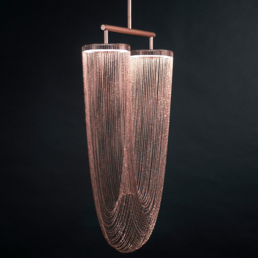 Otero Chandelier | Larose Guyon at Lightology Otero Chandelier