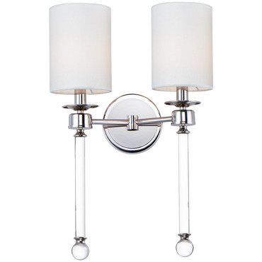 Lucent 2-Light Wall Sconce | Maxim Lighting at Lightology Lucent 2-Light Wall Sconce