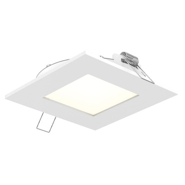 Excel 4IN Square Color-Select Recessed Panel Light | DALS Lighting at Lightology Excel 4IN Square Color-Select Recessed Panel Light