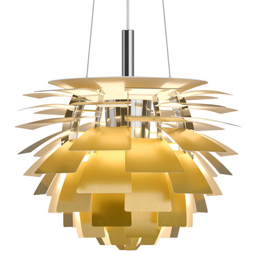 PH Artichoke Warm Dim LED Pendant | Louis Poulsen at Lightology PH Artichoke Warm Dim LED Pendant