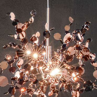 Argent Round Chandelier | Terzani USA at Lightology Argent Round Chandelier