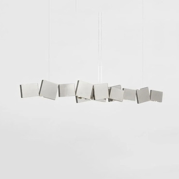 Gaia Long Linear Pendant | Terzani USA at Lightology Gaia Long Linear Pendant