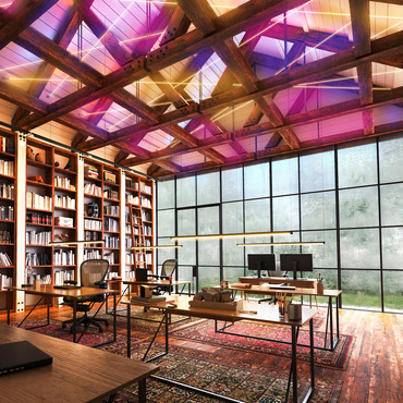 Lazer Line Direct / Indirect RGB Suspended System 24VDC