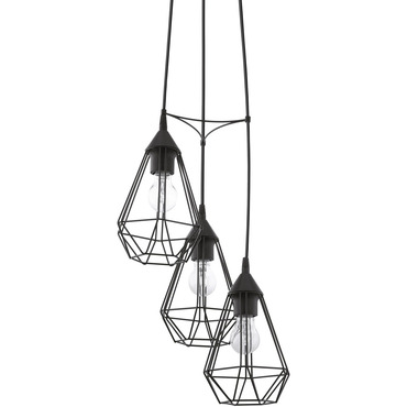 Tarbes Round Multi Light Pendant | Eglo at Lightology Tarbes Round Multi Light Pendant