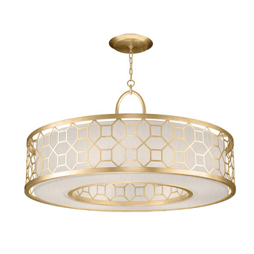 Allegretto Deco Ring Pendant | Fine Art Handcrafted Lighting at Lightology Allegretto Deco Ring Pendant