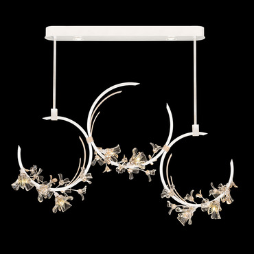 Azu Linear Chandelier | Fine Art Handcrafted Lighting at Lightology Azu Linear Chandelier