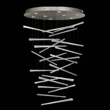 Elevate Spire Round Pendant | Fine Art Handcrafted Lighting at Lightology Elevate Spire Round Pendant