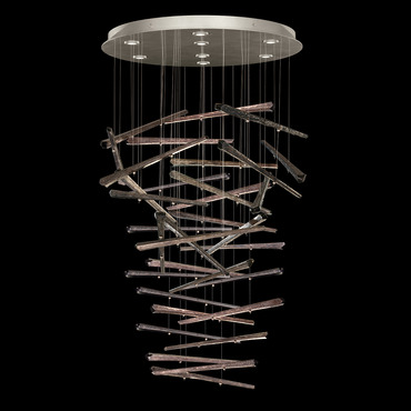 Elevate Spire Round Pendant | Fine Art Handcrafted Lighting at Lightology Elevate Spire Round Pendant