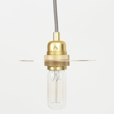 Geometric Circle Pendant