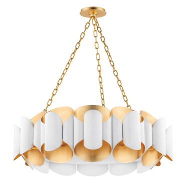 Banks Chandelier | Hudson Valley Lighting at Lightology Banks Chandelier