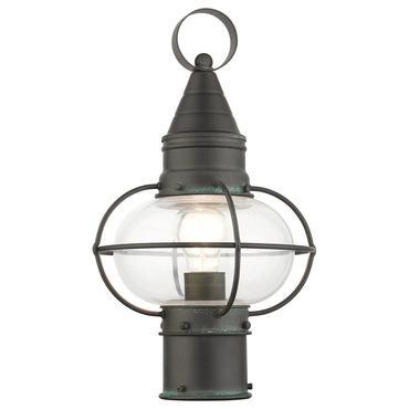 Newburyport Outdoor Post Light | Livex Lighting at Lightology Newburyport Outdoor Post Light