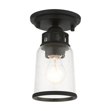 Lawrenceville Semi Flush Ceiling Light | Livex Lighting at Lightology Lawrenceville Semi Flush Ceiling Light