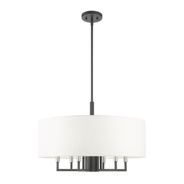 Meridian Scandinavian Pendant | Livex Lighting at Lightology Meridian Scandinavian Pendant