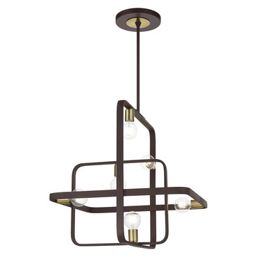 Bergamo Chandelier | Livex Lighting at Lightology Bergamo Chandelier