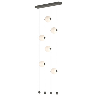 Abacus Ceiling-to-Floor LED Pendant | Hubbardton Forge at Lightology Abacus Ceiling-to-Floor LED Pendant
