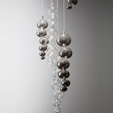 Organic Glass Pendant Shade | Melogranoblu at Lightology Organic Glass Pendant Shade