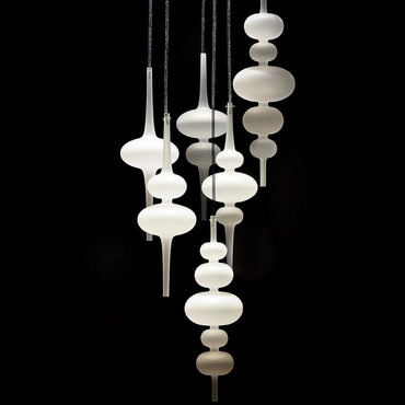 Alpha Glass Pendant Shade | Melogranoblu at Lightology Alpha Glass Pendant Shade