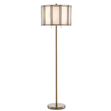 Daze Floor Lamp | Currey and Company at Lightology Daze Floor Lamp