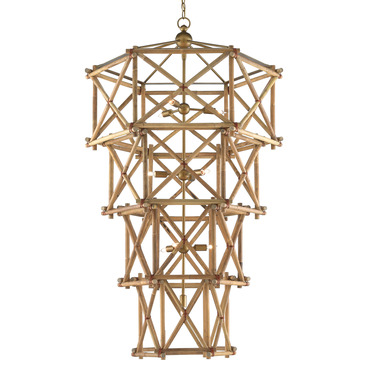 Kingali Chandelier | Currey and Company at Lightology Kingali Chandelier