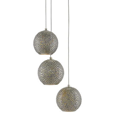 Giro Multi Light Pendant | Currey and Company at Lightology Giro Multi Light Pendant