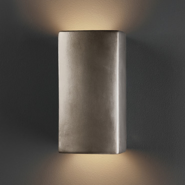Ceramic Tall Outdoor Wall Sconce
