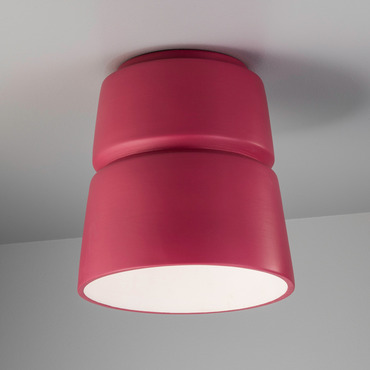 Cone Outdoor Ceiling Light Fixture | Justice Design at Lightology Cone Outdoor Ceiling Light Fixture