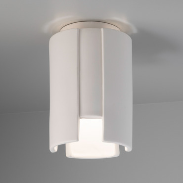 Stagger Outdoor Ceiling Light Fixture | Justice Design at Lightology Stagger Outdoor Ceiling Light Fixture