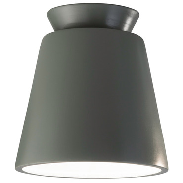 Trapezoid Ceiling Flush Light | Justice Design at Lightology Trapezoid Ceiling Flush Light