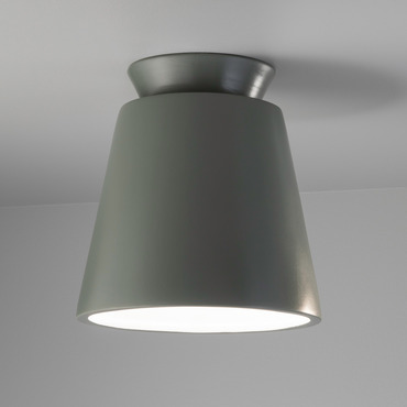 Trapezoid Outdoor Ceiling Light Fixture